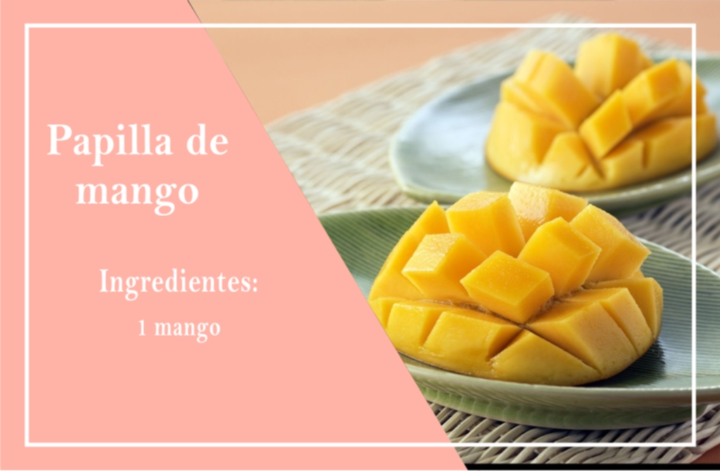Recetas para bebés - Alimentación Bebés  - Puré de mango