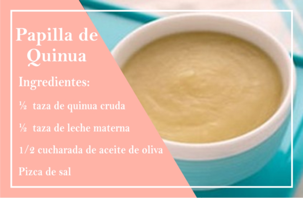 El puré de Quinua es una de las recetas para bebés típica de Perú