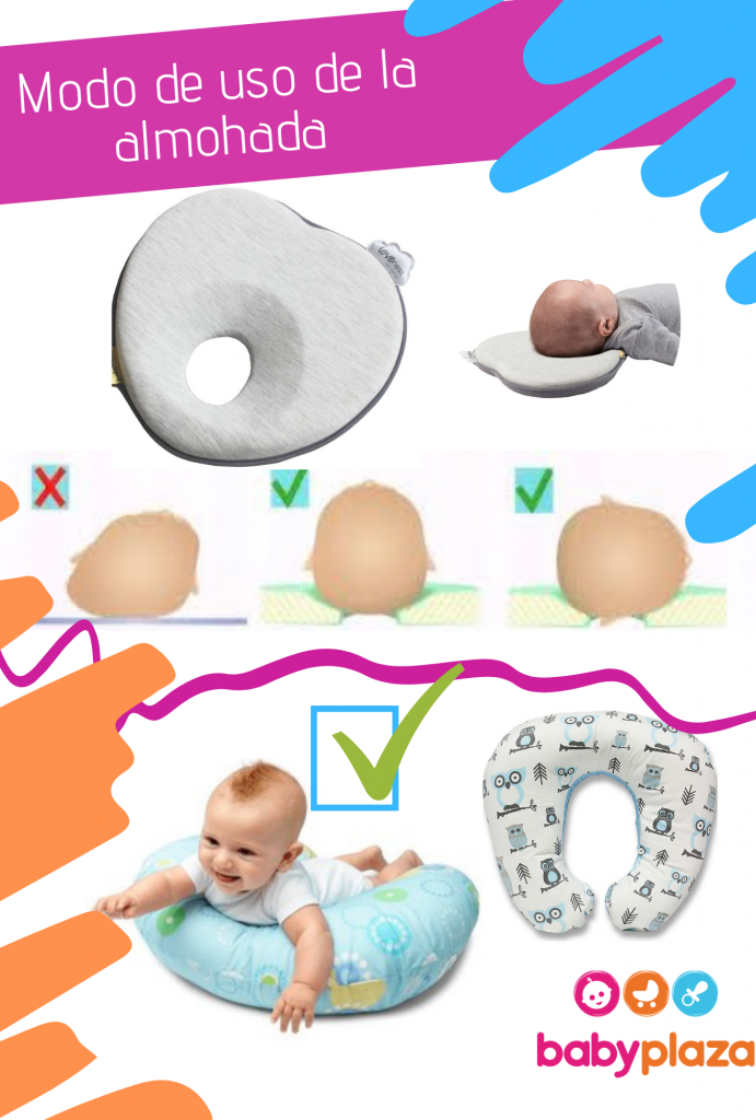 almohadas para bebés y cojines para bebés