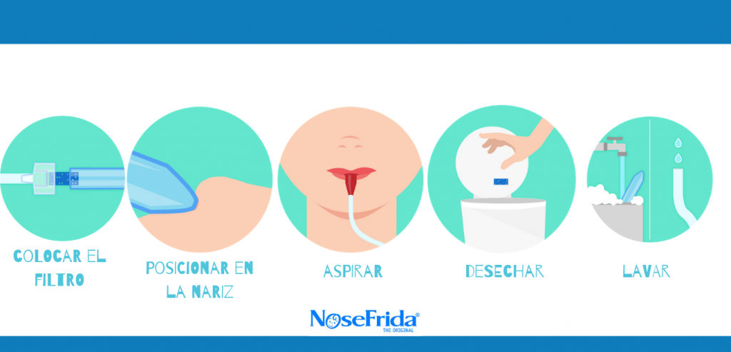 aspirador nasal para bebés 