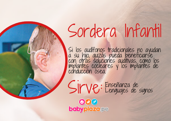 sordera infantil hipoacusia en bebés