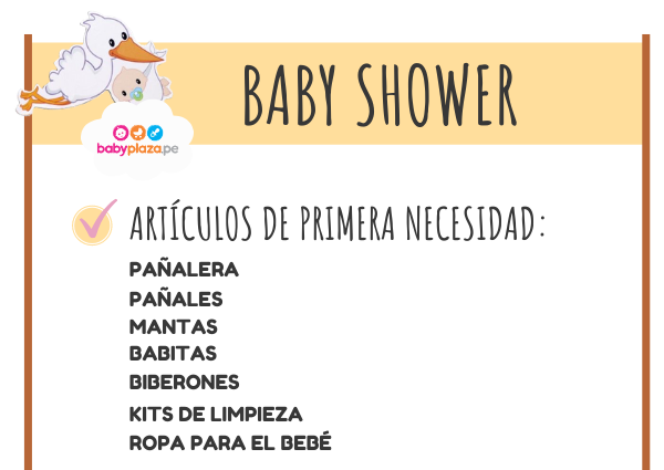 baby shower y regalos
