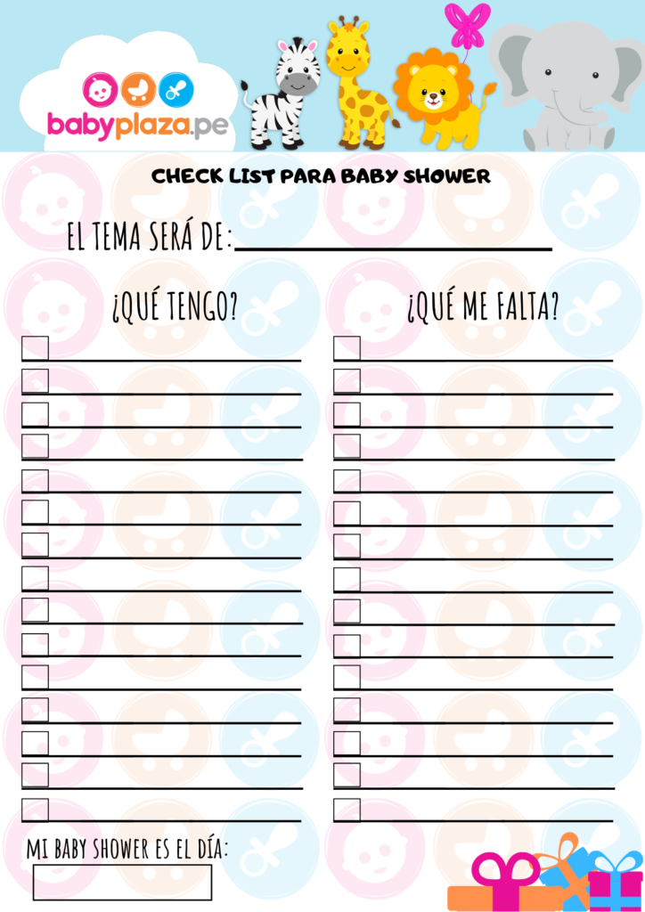 Cómo hacer una lista de regalos para baby shower - Mega Baby La tienda online para bebés más completa de Perú
